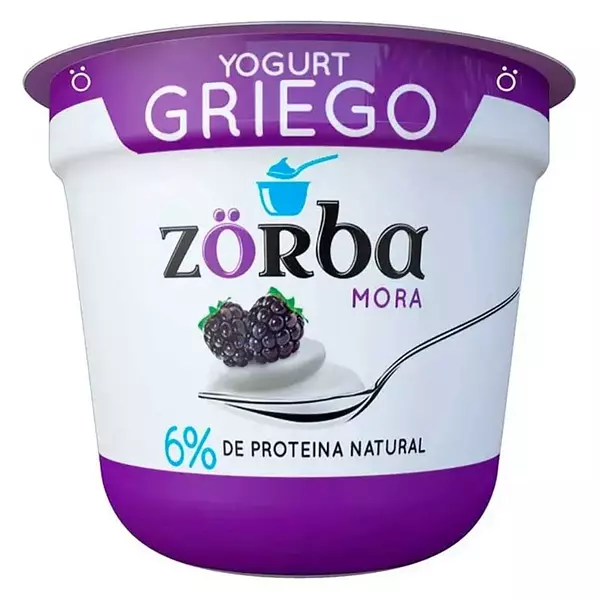 Yogurt Griego Zorba Con Mora 135g