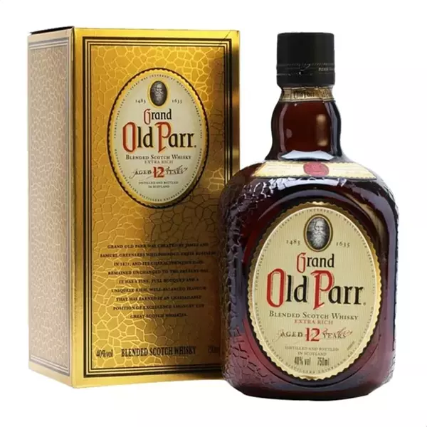 Whisky Old Parr 12 Años Estuche 750ml Gts Elemento