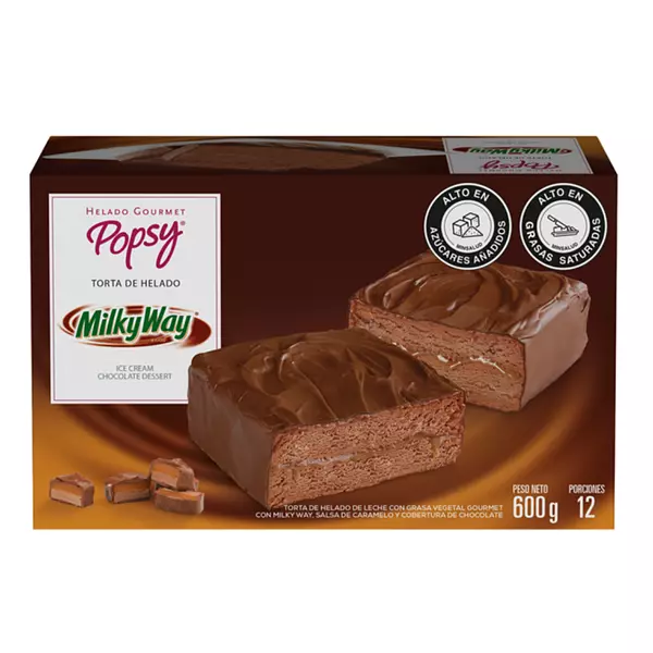 Torta De Helado Popsy Juan Valdez 600g