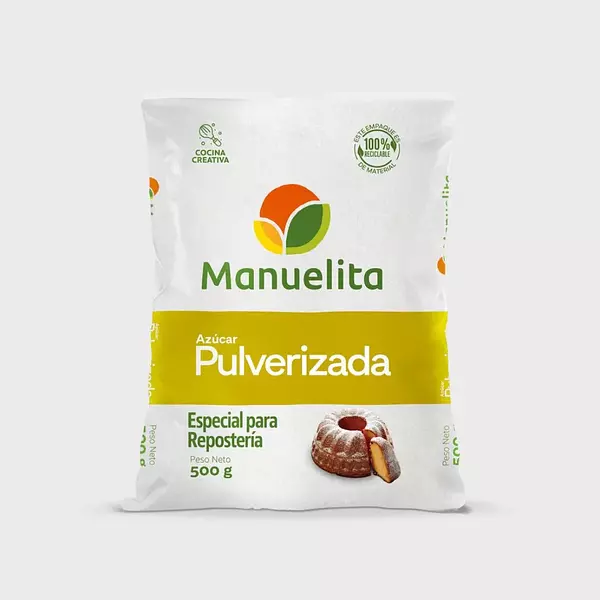 Azucar Manuelita Pulverizada 500g