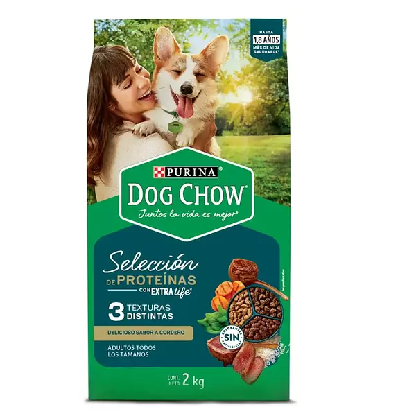 Alimento Dog Chow Proteina Cordero 2k