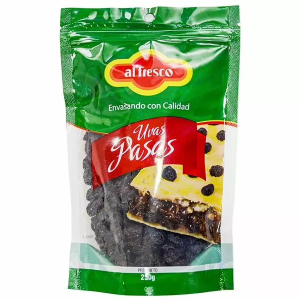 Alfresco X 250gr Uvas Pasas