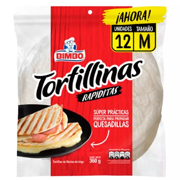 Tortillas Bimbo M 12und