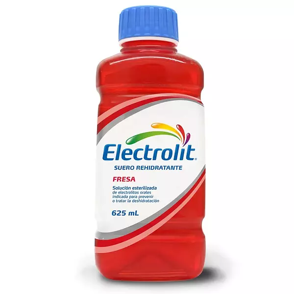 Suero Reidratante Electrolit Fresa 625ml