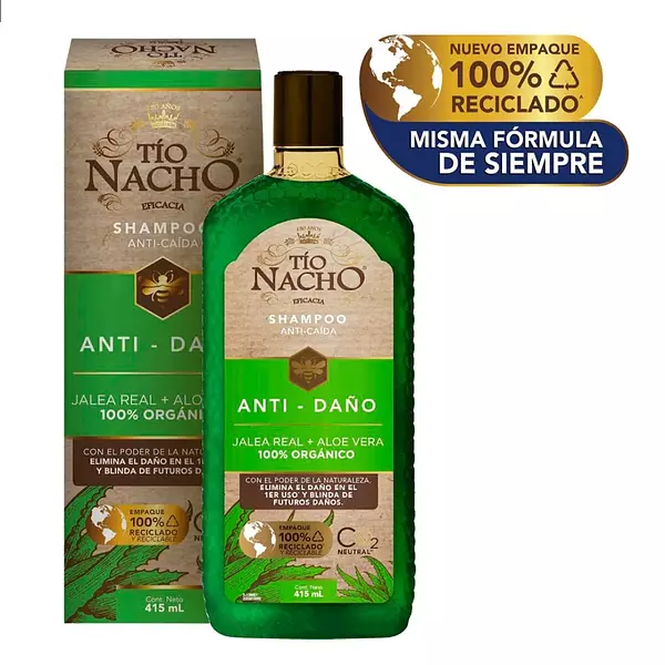 Shampoo Tio Nacho 415ml Reparacion Profunda