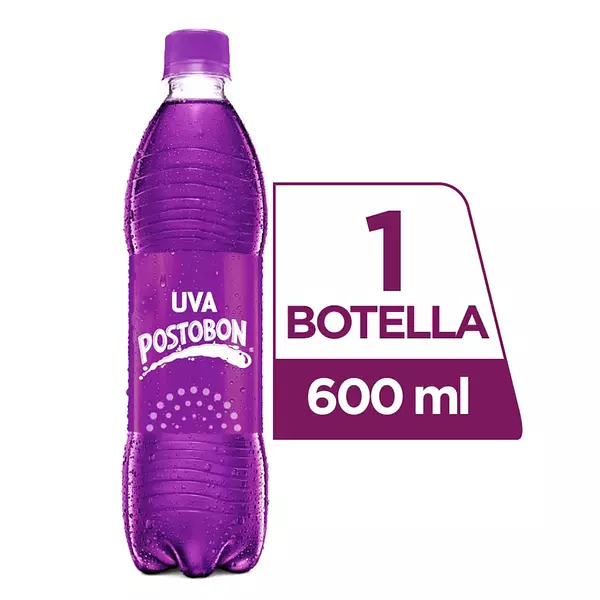 Gaseosa Postobon Uva Pet 600ml