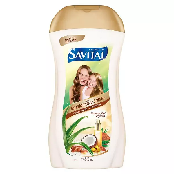 Shampoo Savital Multioleos Y Sabila 510ml