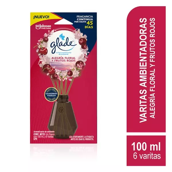 Varitas Glade Alegria Floral Y Frutos Rojos 100ml