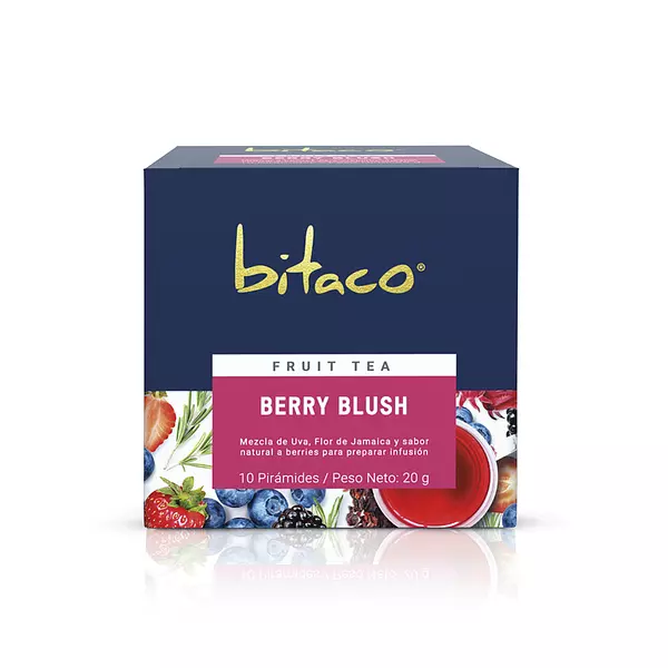 Te Bitaco Frutal Uva Flor De Jamaica 10 Und