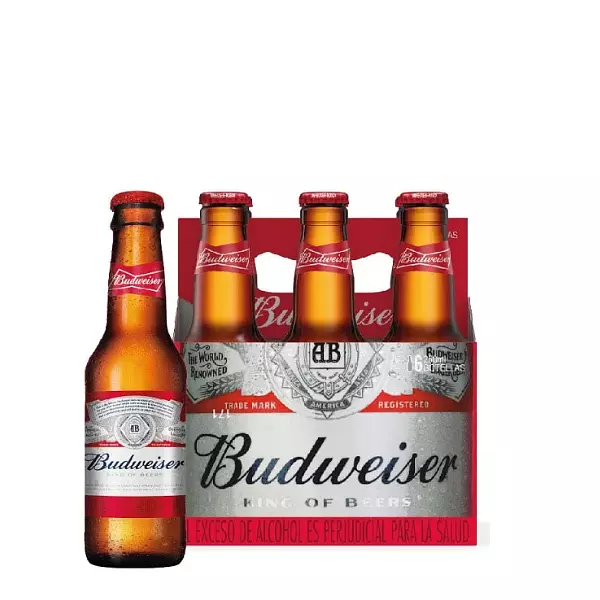 Cerveza Budweiser Sixpack Nrb 250ml