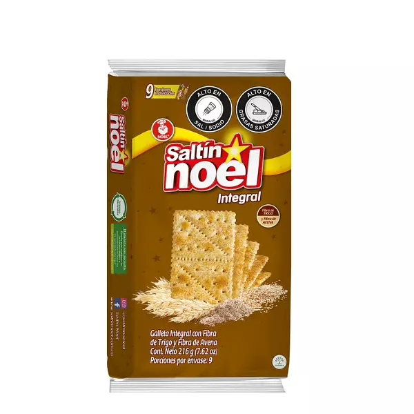 Galleta Saltin Integral 9*24g