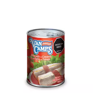 Sardinas de Salsa de Tomate Van Camps 170g