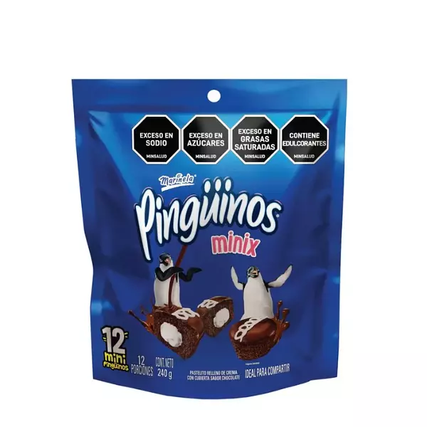 Pastelitos Pingüinos Minix 12*20g