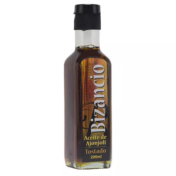 Aceite de Ajonjoli Tostado Bizancio 240ml