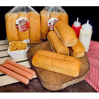 El Súper Pan Perro Grande x 6