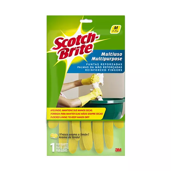 Guante Scotch Brite Multiuso Amarillo M