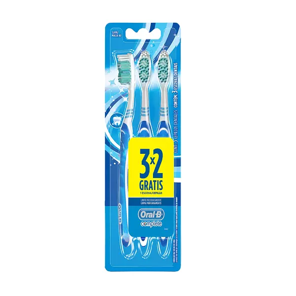 Cepillo Dental Oral B Complete Suave Empaque Economico