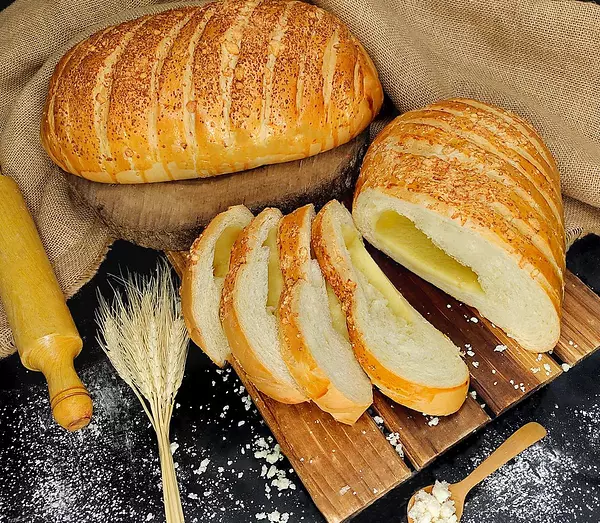 El Súper Pan Aliñado De Queso Super