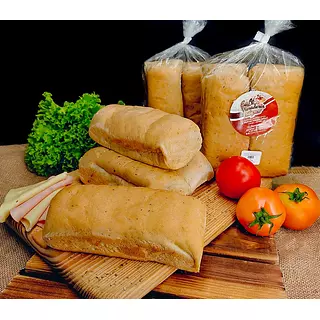 El Súper Pan Sandwich Grande Finas Hierbas X 4