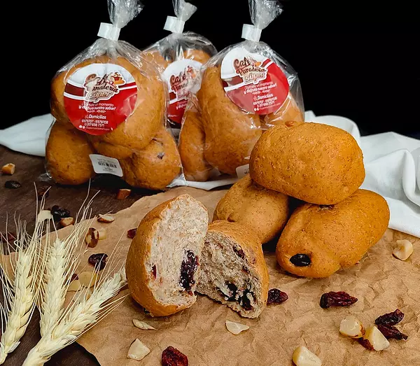 Súper Pan de Nuez y Arandanos