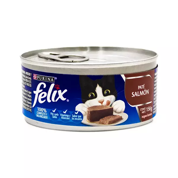 Alimento Par Gatos Felix Filete de Pollo y Salmón 156g