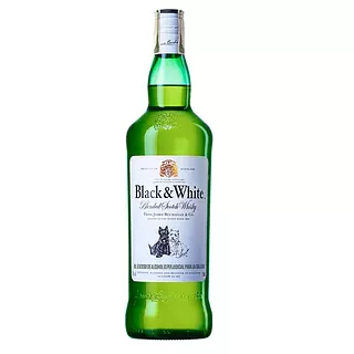 Whisky Black & White 1000ml