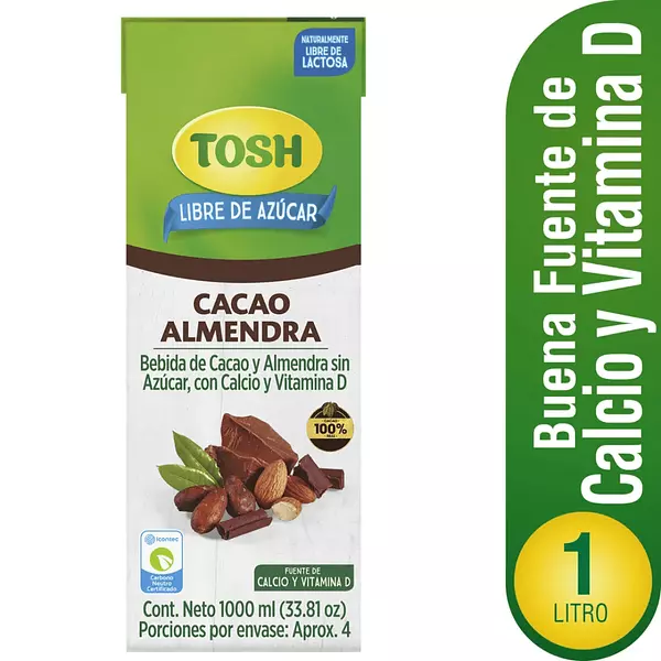 Bebida de Almendra Cacaco Tosh 1l