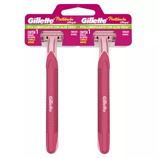 Prestobarrba Gillette Ultagrip Rosada Und