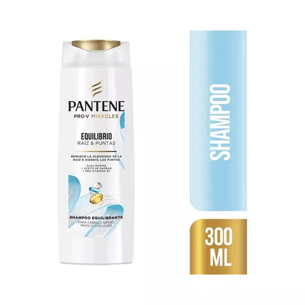 Shampoo Pantene Equilibrio Raiz y Puntas 300ml