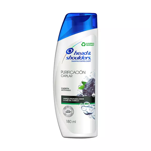 Shampoo H & S 180ml Carbon