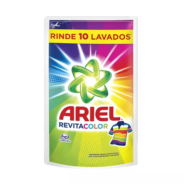 Det Ariel Liquido Concentrado 400ml Revitacolor