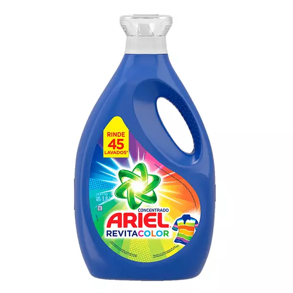 Detergente Ariel Revitacolor 1800ml