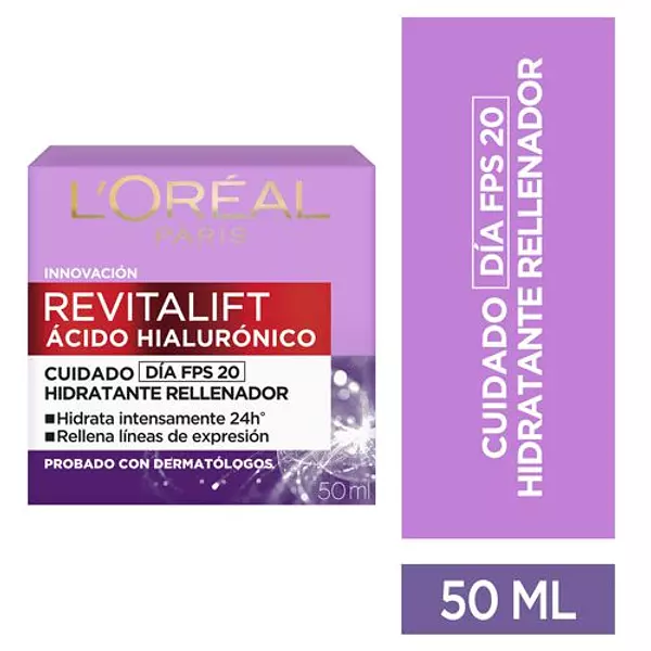 Crema Revitalift Acido H. Dia Fps 20 50ml