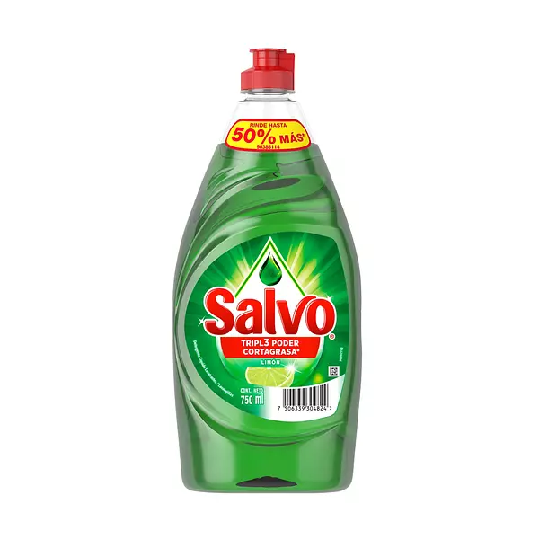 Lavaplatos Salvo x 750ml Limon