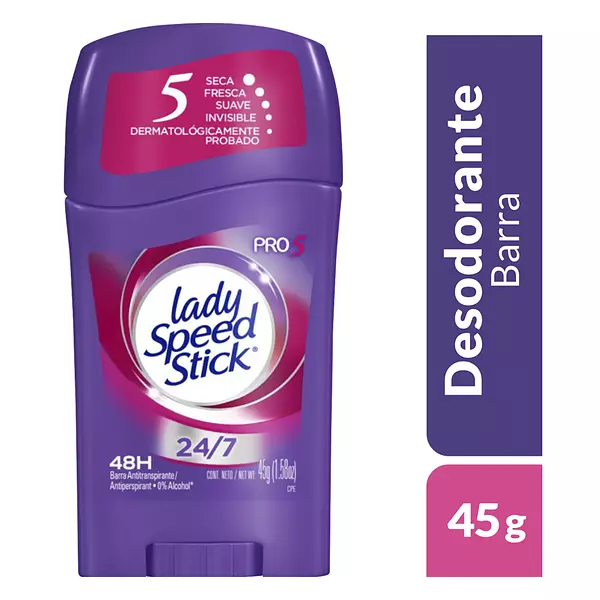 Desodorante Barra Lady Speed Stick Pro5 45g