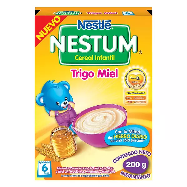 Cereal Infantil Nestum x 200 Trigo Miel