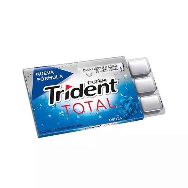 Adams Trident Total x 12 Menta