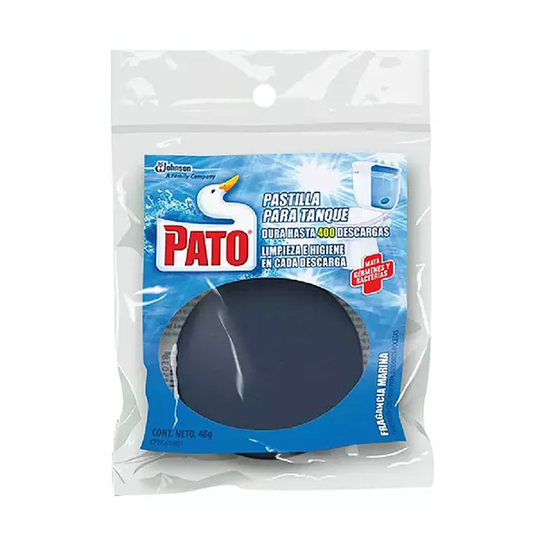 Desinfectante Pato Tanque 48gr Azul Repuesto