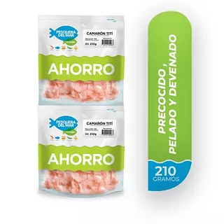 Camaro Titi Sin Vena Pesquera del Mar P.E. 420g