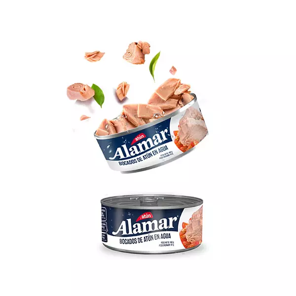 Atun Alamar 140g*2 Bocados de Agua