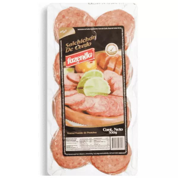 Salchichon La Fazenda 500g Laminado