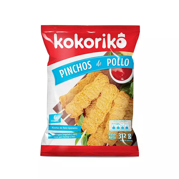 Pinchos de Pollo Kokoriko 6 Und