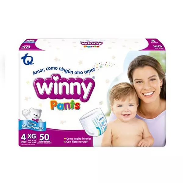 Pañal Winny Ultratrim Sec4 x 50grande