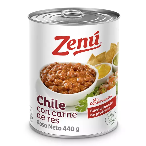 Chile con Carne de Res Zenu 440g