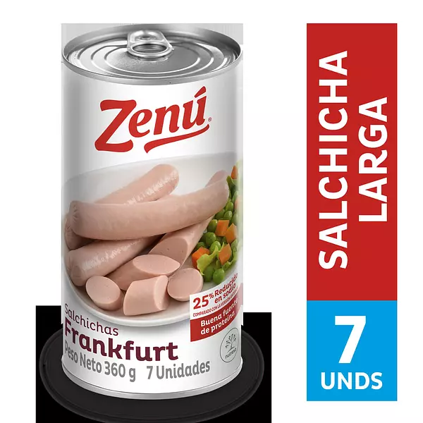 Salchichas Zenu Frankfurt 360g