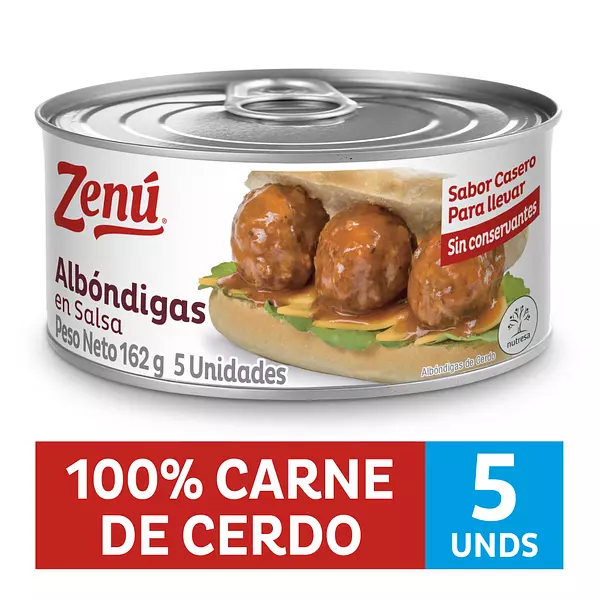 Albondigas Zenu 162g