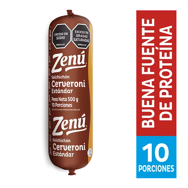 Salchichon Zenu Premium Cervecero 500g