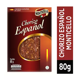 Chorizo Monticello Español 80g