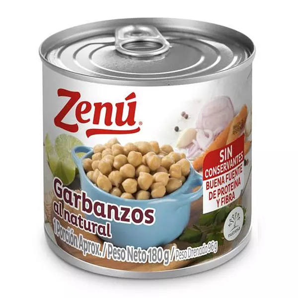 Garbanzos Zenu 180g