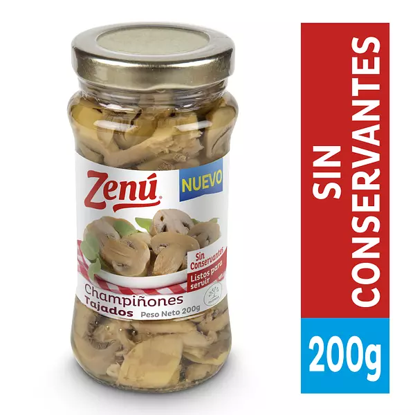 Champiñones Zenu Tajados 230g